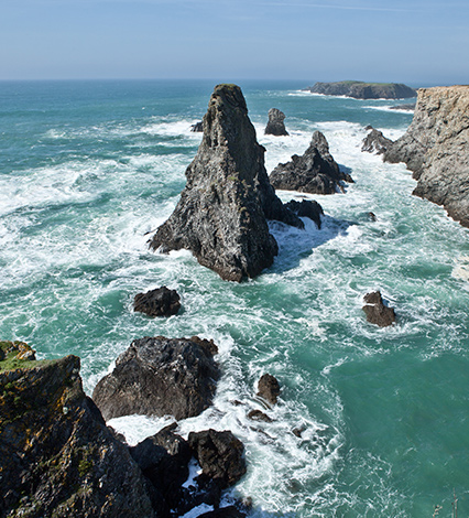 belle ile en mer en bateau