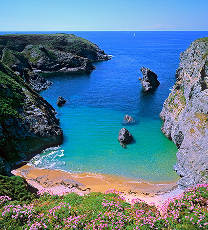 most beautiful beach beautiful island at sea