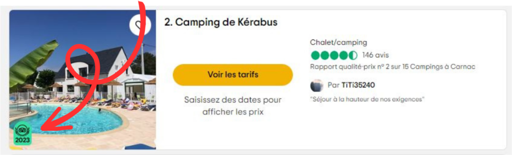 tripadvisor camping carnac