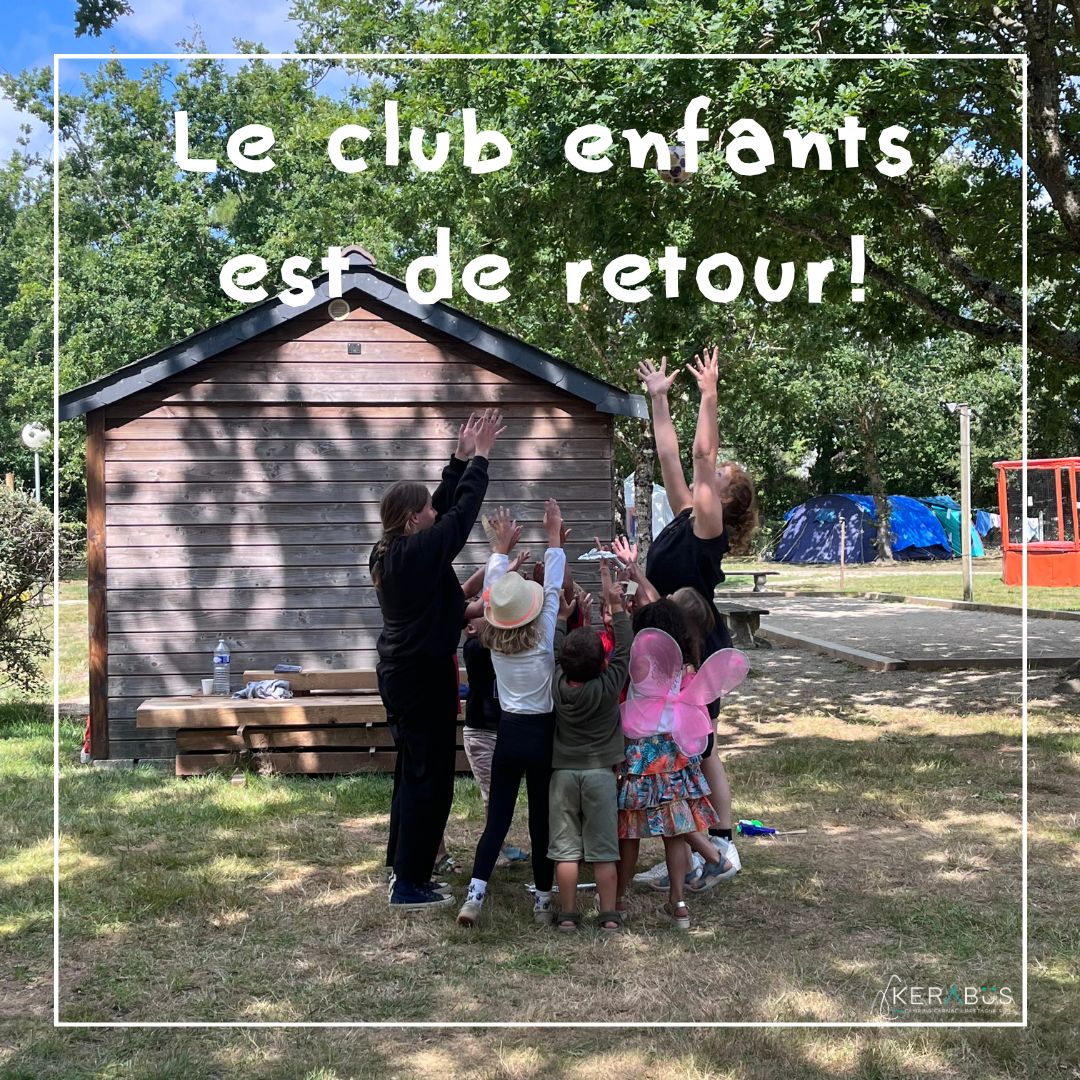 club enfants camping