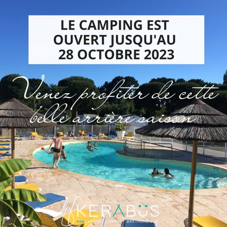 camping carnac ouvert octobre