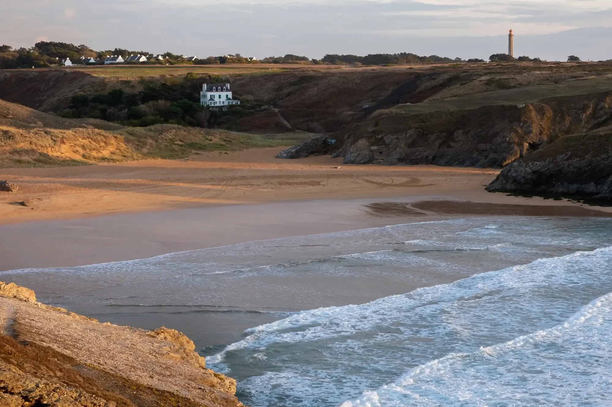 Plage de Donnant à Belle-île-en-Mer