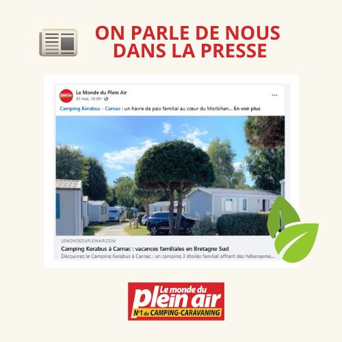 monde du plein air camping carnac