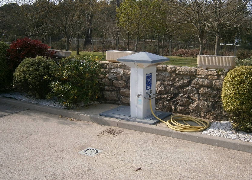 aire de vidange camping car